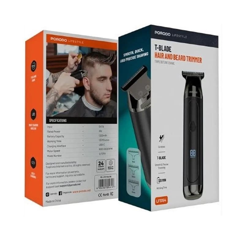 ماشین اصلاح موی سر و صورت شارژی پرودو مدل LFS154 — تصویر ۴