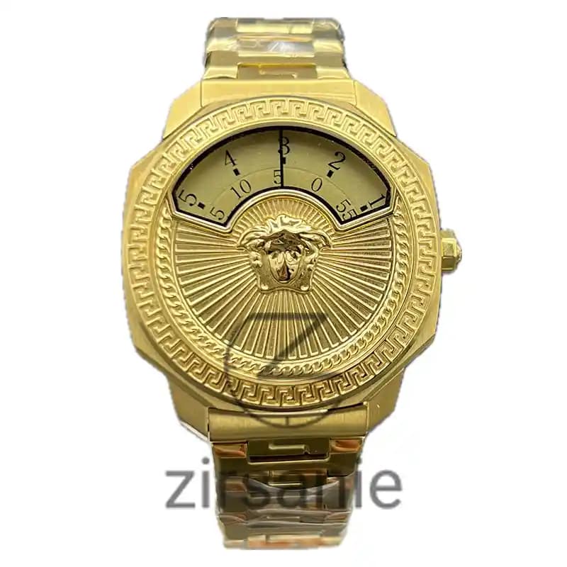 ساعت مچی مردانه ورساچه کنتوری طلایی Versace Meter Gold
