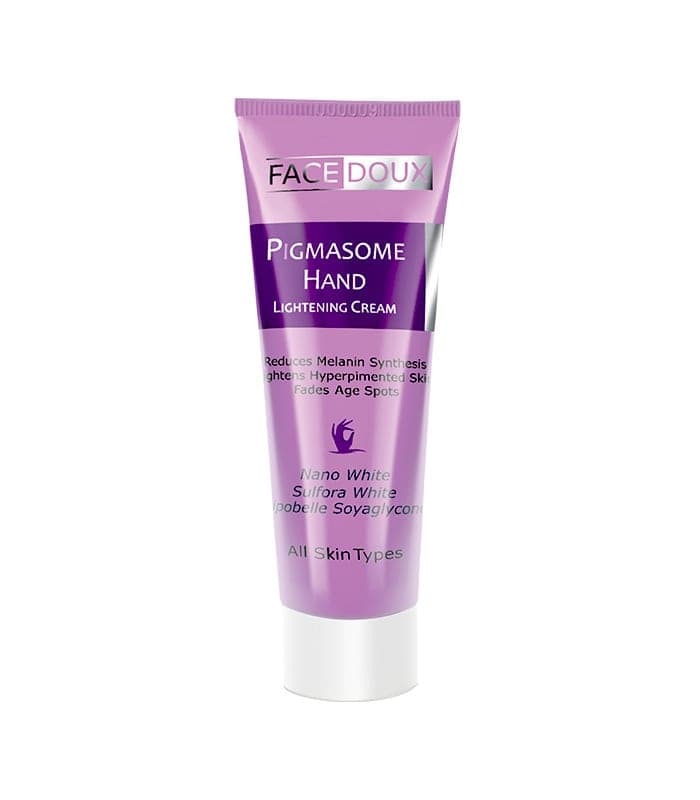 کرم روشن کننده پیگمازوم دست Pigmasome Hand Lightening Cream Face Doux