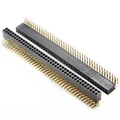 پین هدر مادگی 40*2 رایت انگل 2.54mm