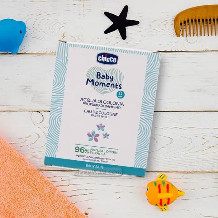 عطر کودک چیکو CHICCO مدل Baby Moments ظرفیت 100 میل — تصویر ۲
