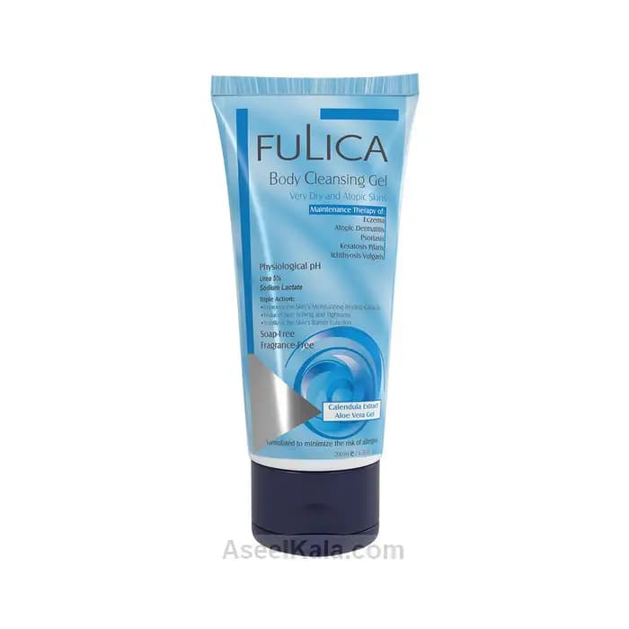 شامپو بدن فولیکا Fulica مخصوص پوست خشک و حساس