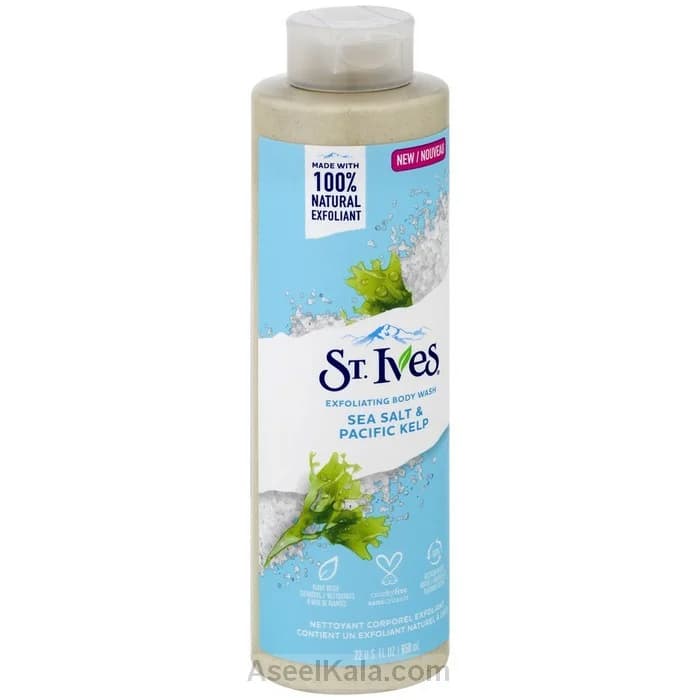 شامپو بدن سینت ایوز مدل St Ives – Sea Salt & Pacific Kelp