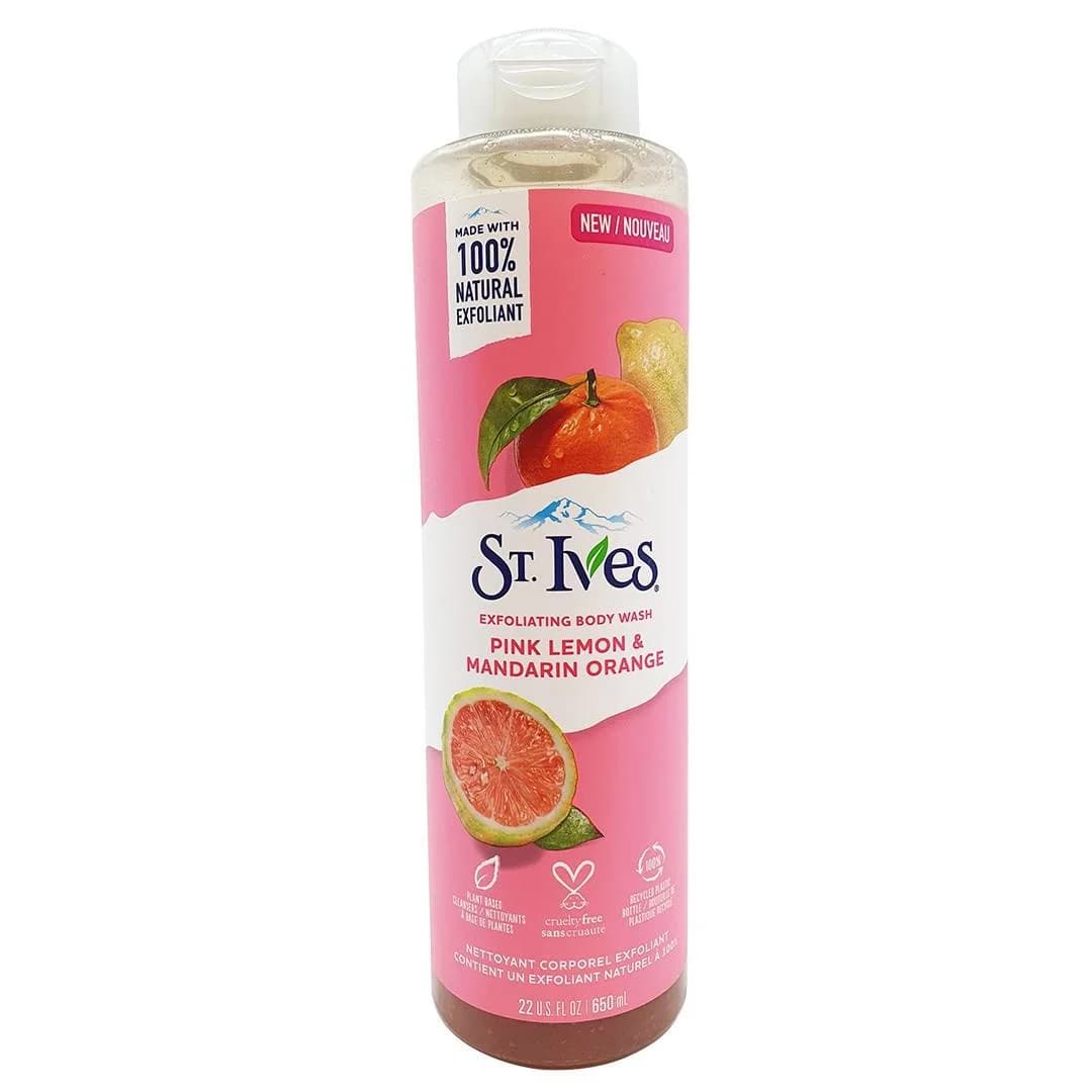 شامپو بدن سینت ایوز حاوی لیمو صورتی و پرتقال ماندارین وزن 650 میل – St. Ives — تصویر ۲