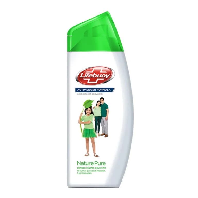 شامپو بدن لایف بوی سبز Lifebuoy Nature Pure حجم 300 میل