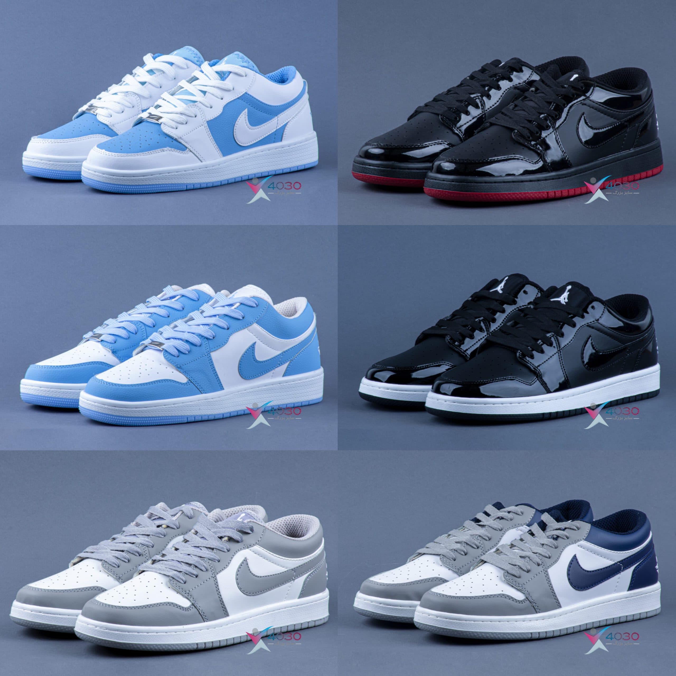 کتونی NIKE JORDAN 1 نایک جردن بزرگپا ( 7106 )