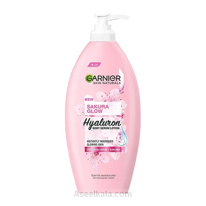 لوسیون بدن گارنیر مدل sakura glow حجم 400 میل – Garnier