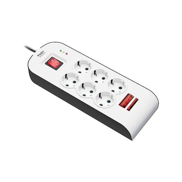 محافظ برق 6 خانه پارت الکتریک PART ELECTRIC PE8794