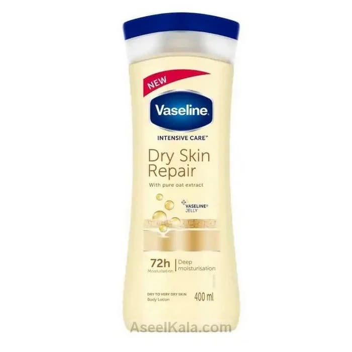 لوسیون بدن وازلین مدل Dry Skin Repair حجم 400 میل – Vaseline