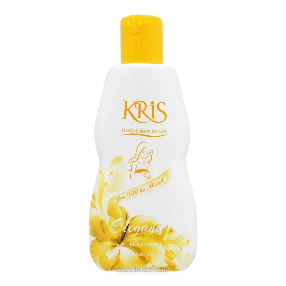 لوسیون دست و بدن کریس Kris مدل Elegance حجم 100 میل
