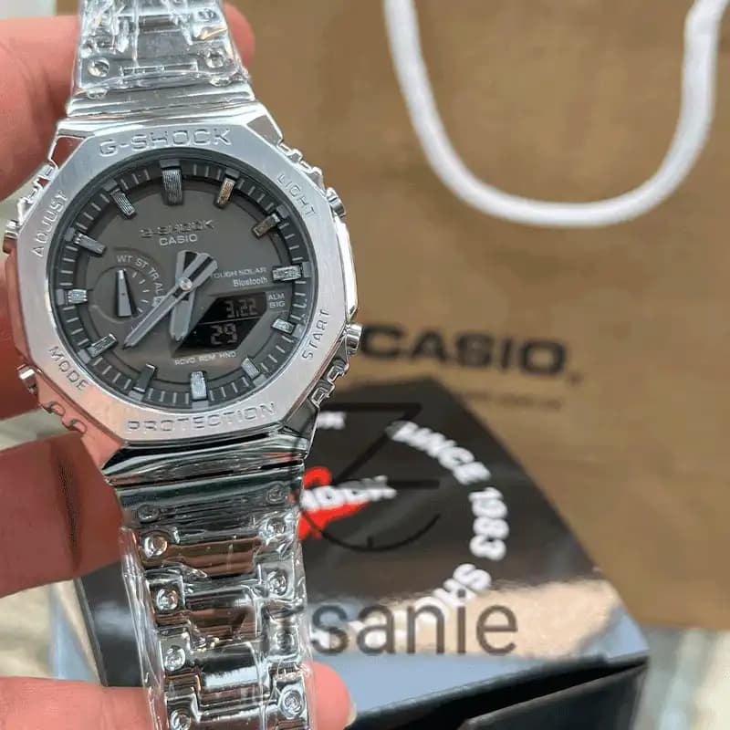 ساعت مچی کاسیو جی شاک Casio G-Shock gm-B2100D_1ADR Black — تصویر ۱۰