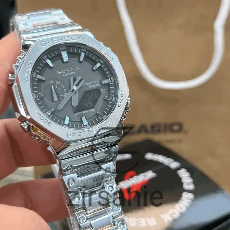 ساعت مچی کاسیو جی شاک Casio G-Shock gm-B2100D_1ADR Black — تصویر ۱۲