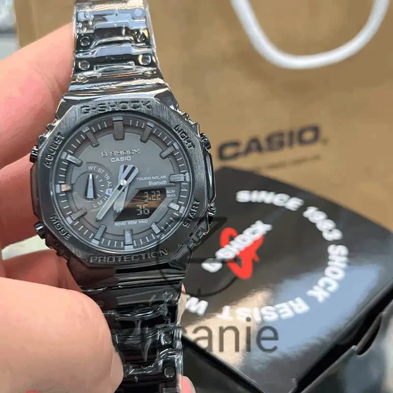 ساعت مچی کاسیو جی شاک Casio G-Shock gm-B2100D_1ADR Black — تصویر ۴