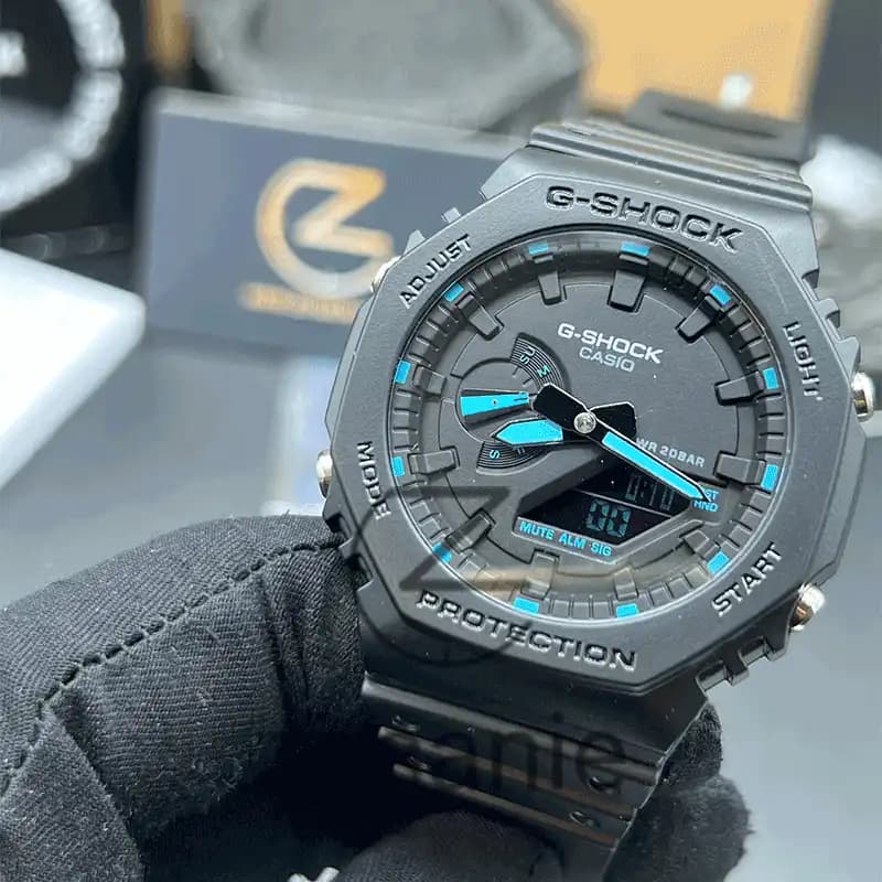 ساعت مچی کاسیو جی شاک Casio G-Shock GM-2100 Full Black — تصویر ۷