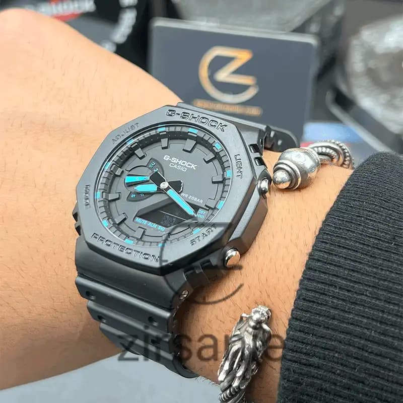ساعت مچی کاسیو جی شاک Casio G-Shock GM-2100 Full Black — تصویر ۸