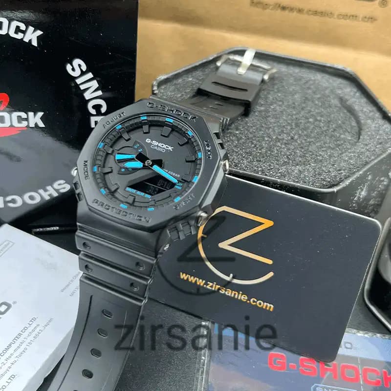 ساعت مچی کاسیو جی شاک Casio G-Shock GM-2100 Full Black — تصویر ۵