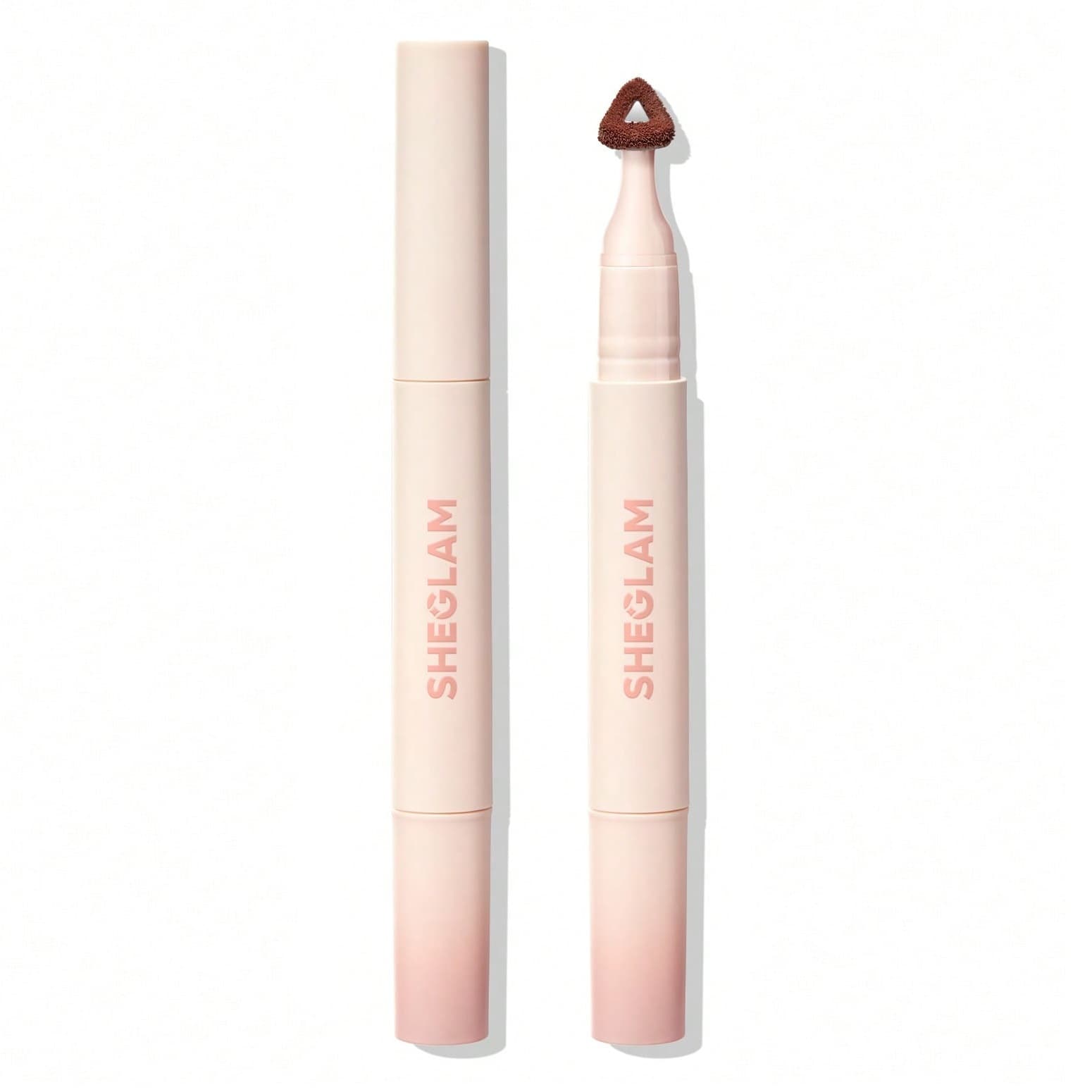 رژ لب مایع مات محوکننده مارشمالو پاف شیگلم Sheglam شماره 522 رنگ Sunset Melt
