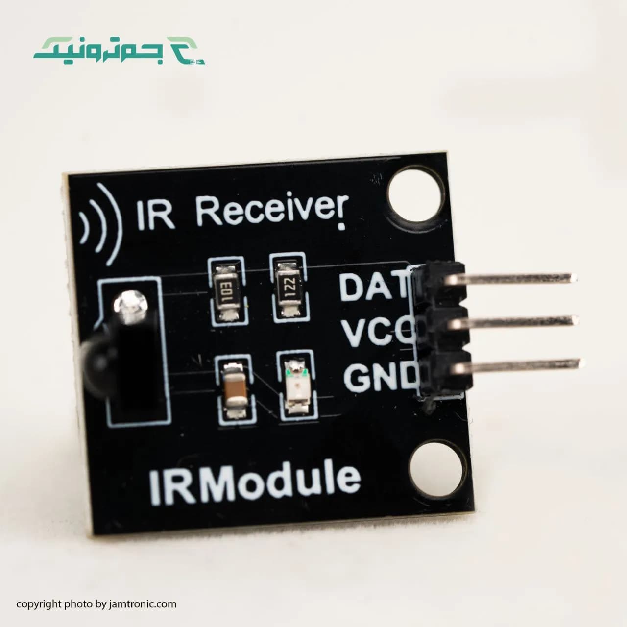ماژول گیرنده مادون قرمز 38KHZ پلاستیکی — تصویر ۳