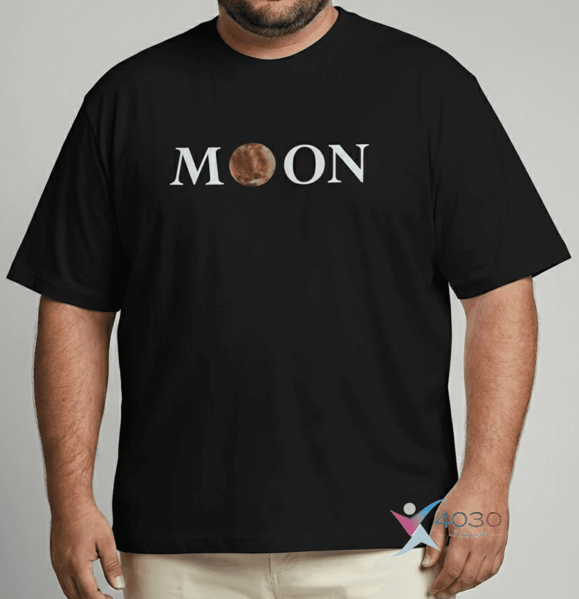 تیشرت MOON سایزبزرگ ( 726 ) — تصویر ۲
