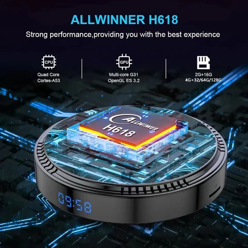 اندروید باکس مدل HK1 H8 — تصویر ۶