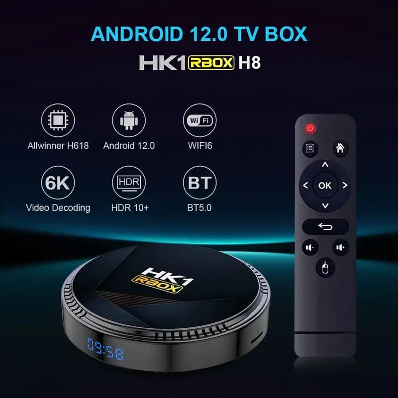 اندروید باکس مدل HK1 H8 — تصویر ۳