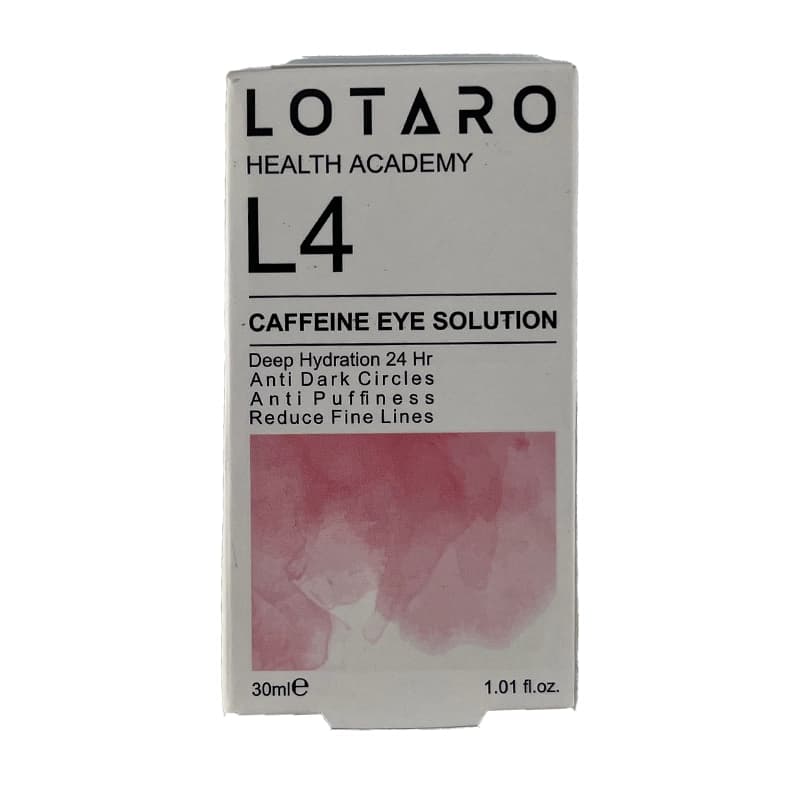 محلول دور چشم حاوی کافئین ال4 لوتارو L4 Caffeine Eye Solution Lotaro