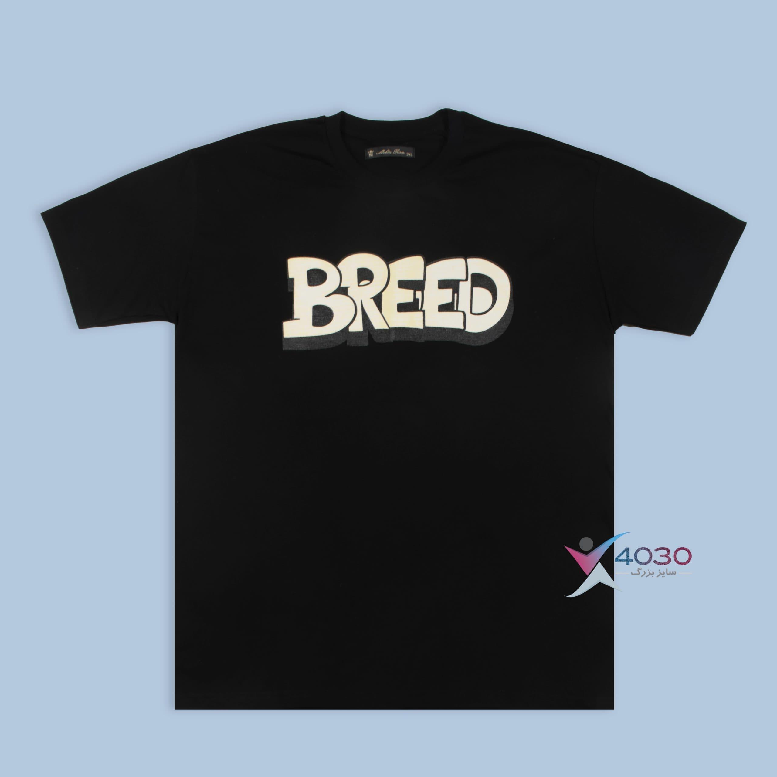 تیشرت پشت طرح دار BREED سایزبزرگ ( 714 )