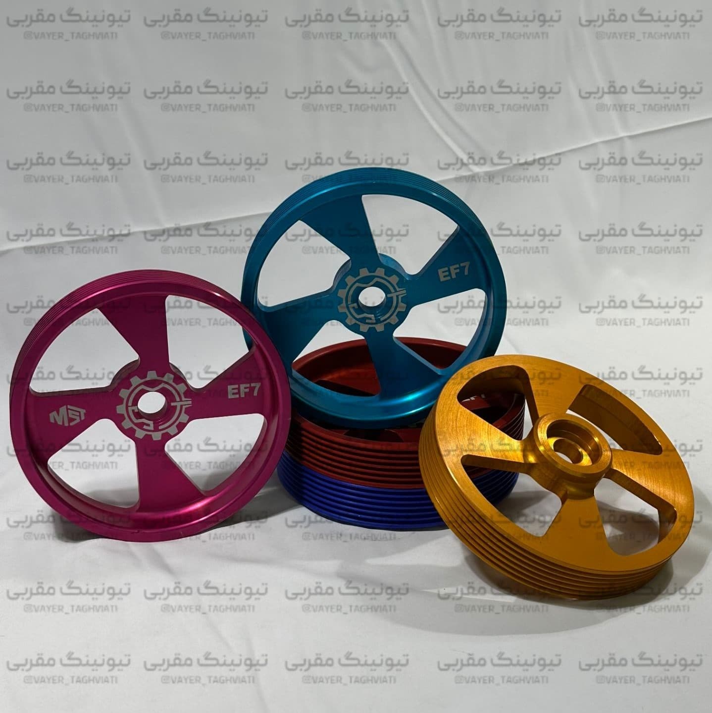 پولی سرمیلنگ سمند EF7 برند ام اس تی