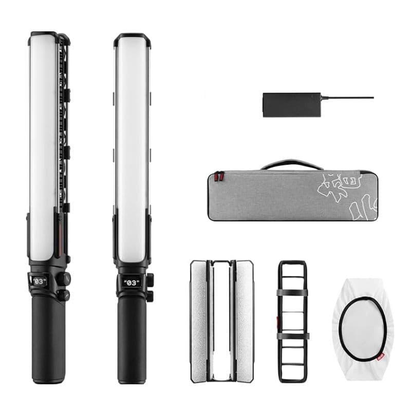 نور باتومی ژیون FIVERAY V60 Bi-Color Combo LED Light Wand Black