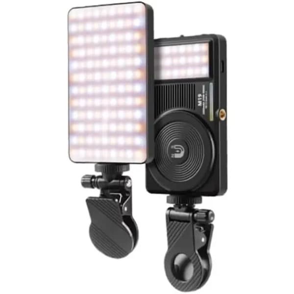 نور موبایل و دوربین M19 light for mobile phones and magnetic cameras