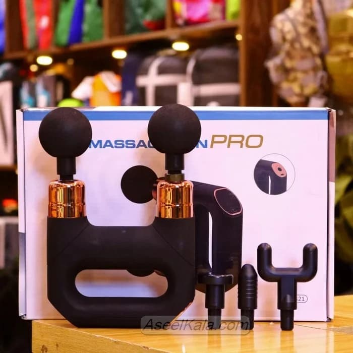 ماساژور تفنگی دو سر ماساژ گان پرو مدل Massage Gun Pro – SL-821