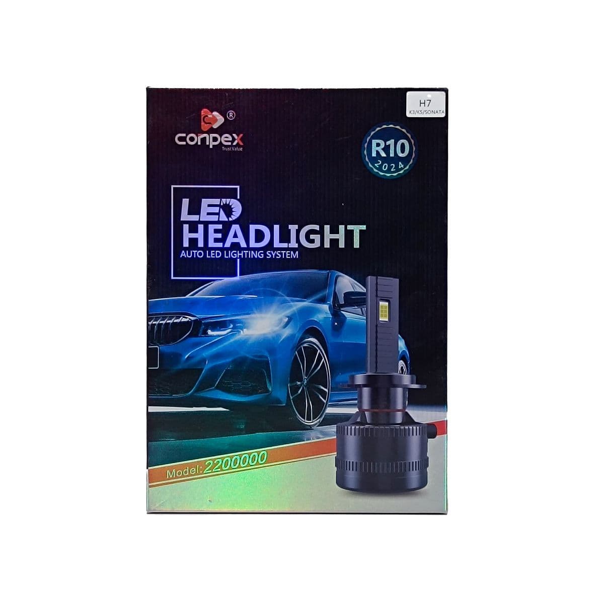 هدلایت کانپکس R10 پایه H4 — تصویر ۴