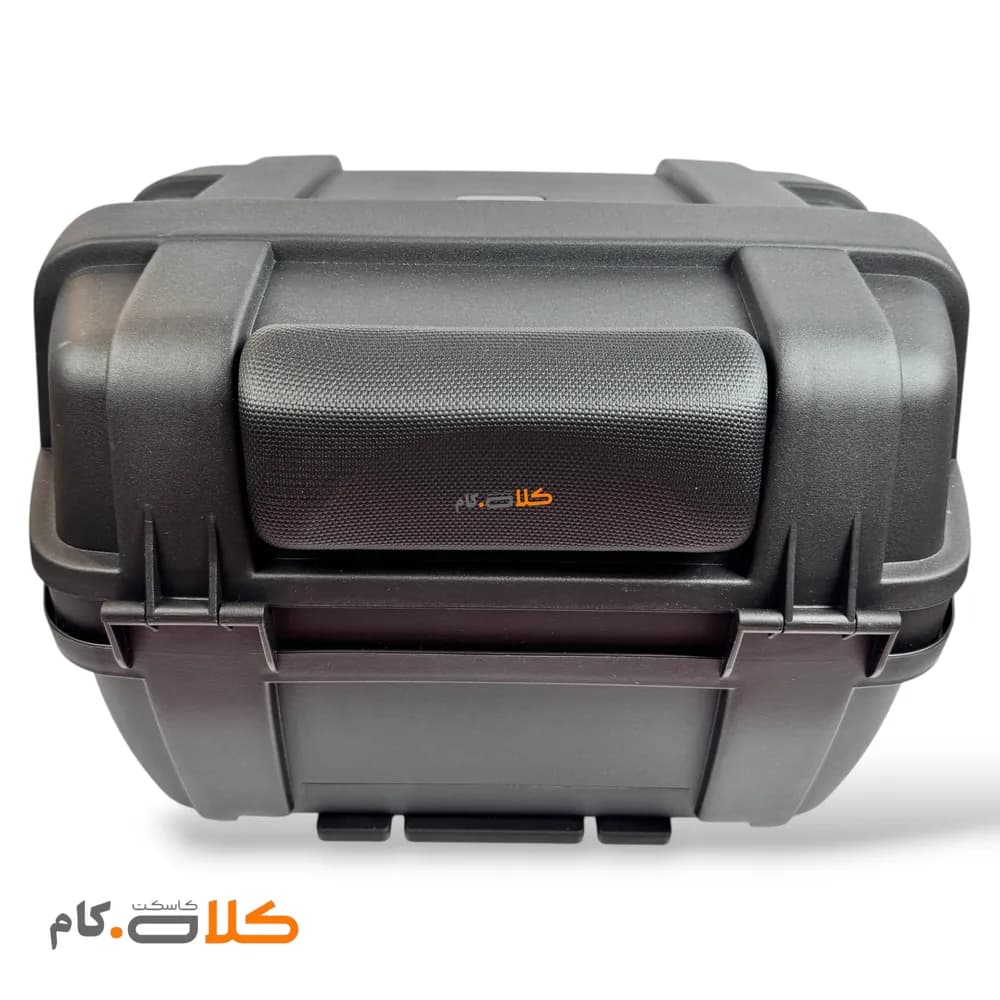 باکس موتورسیکلت مسافرتی تکنو TEKNO مشکی مات — تصویر ۶