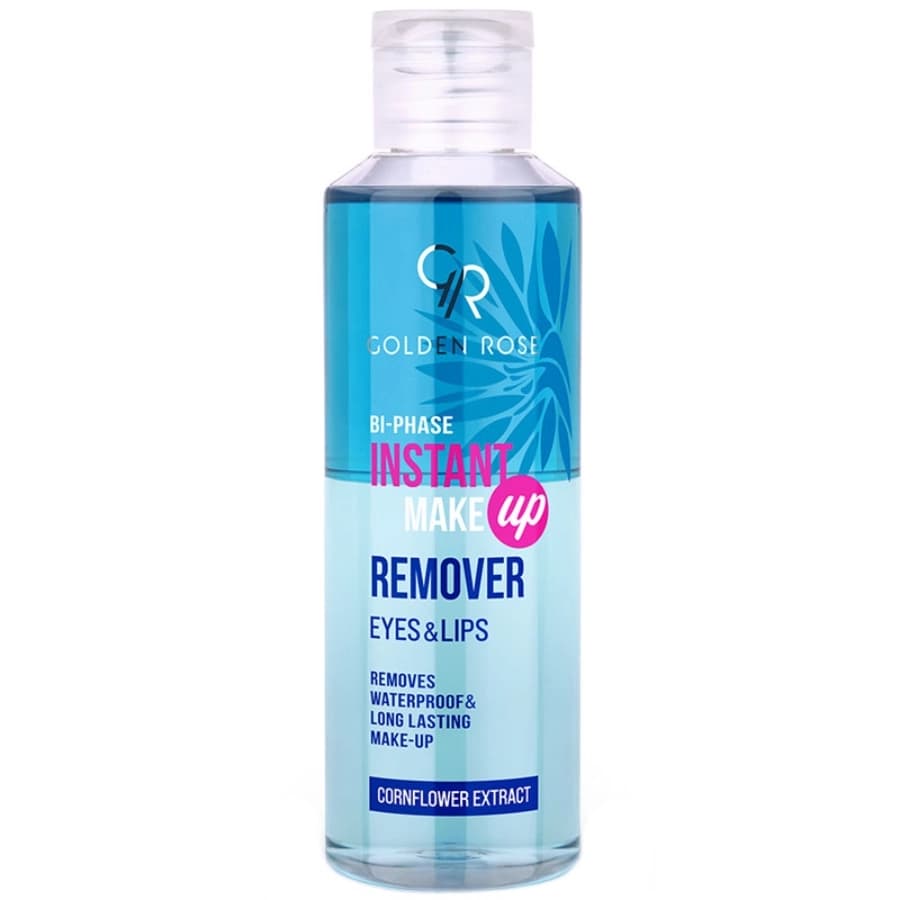 پاک کننده دوفاز فوری آرایش چشم و لب گلدن رز Golden Rose حجم 170 میل