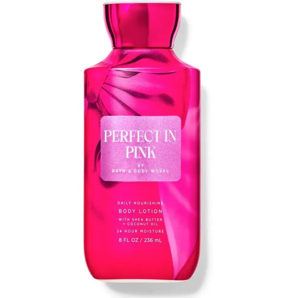 لوسیون بدن بث اند بادی Bath & Body Perfect In Pink حجم 236 میل