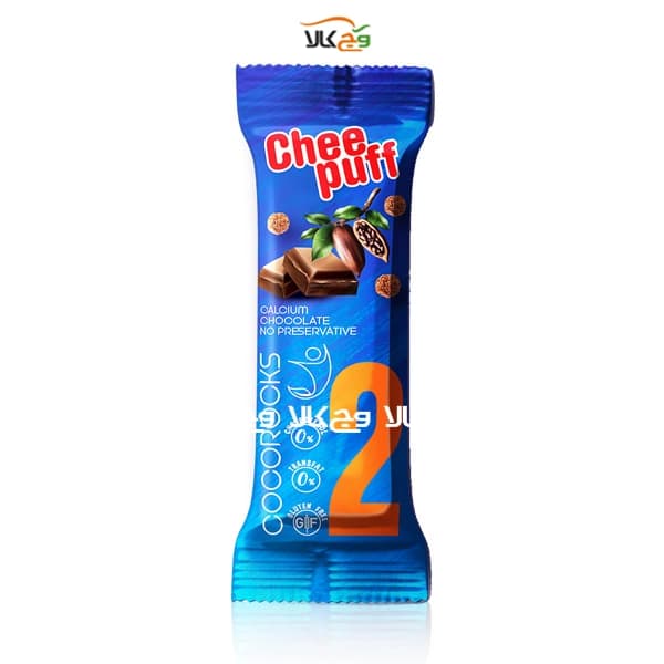 نوترا بار شکلاتی بدون گلوتن چی پف – 30 گرمی