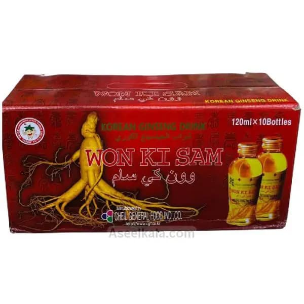 نوشیدنی جینسینگ ریشه دار وون کی سام بسته 10 عددی – Won Ki Sam