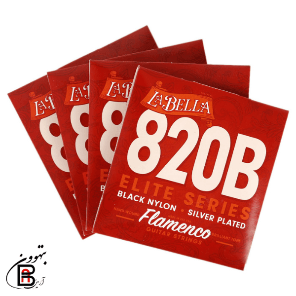 سیم گیتار فلامنکو مدل La Bella 820B طرح اصلی (غیر اورجینال) — تصویر ۲