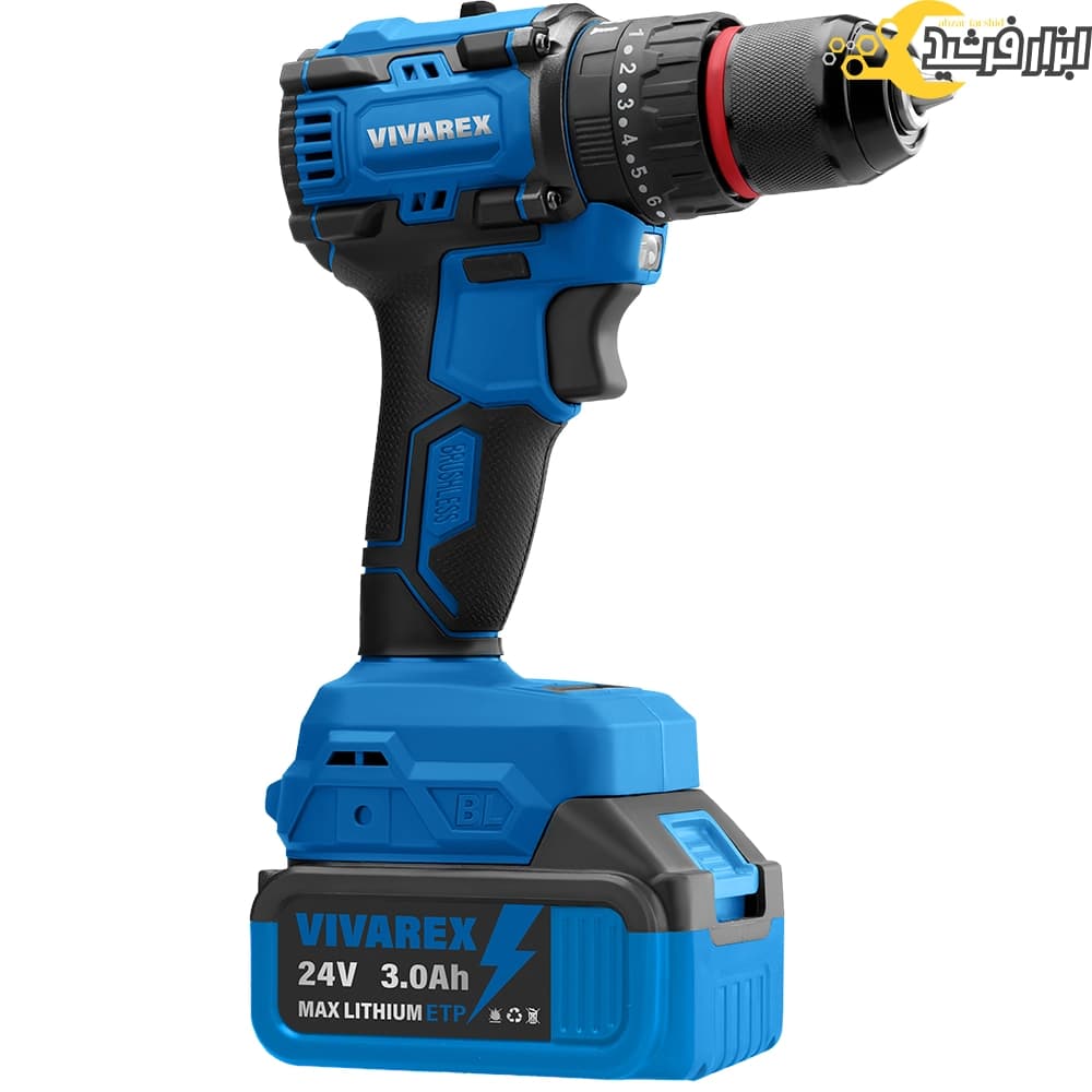 کیت شارژی براشلس ویوارکس 4 عددی مدل VR2404-BCK — تصویر ۳