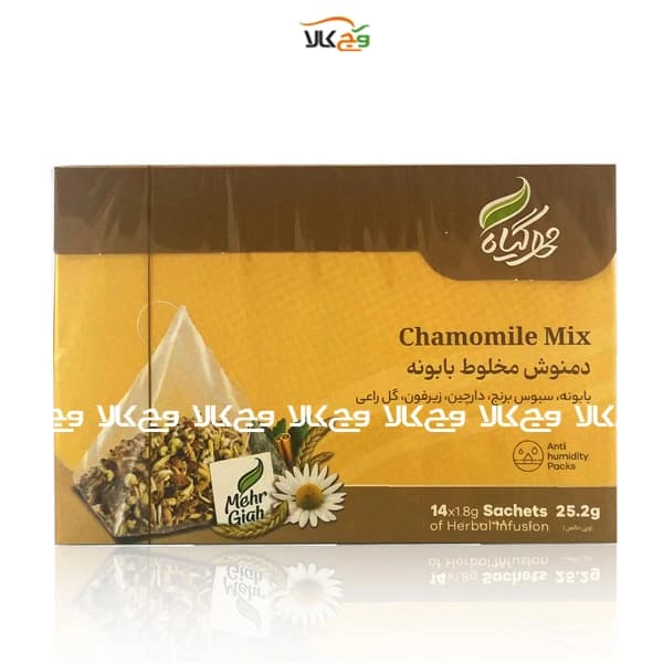 دمنوش بابونه دیابتی مهرگیاه – 28 گرمی
