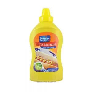 سس خردل آمریکن گاردن با طعم ساده وزن 397 گرم – American Garden