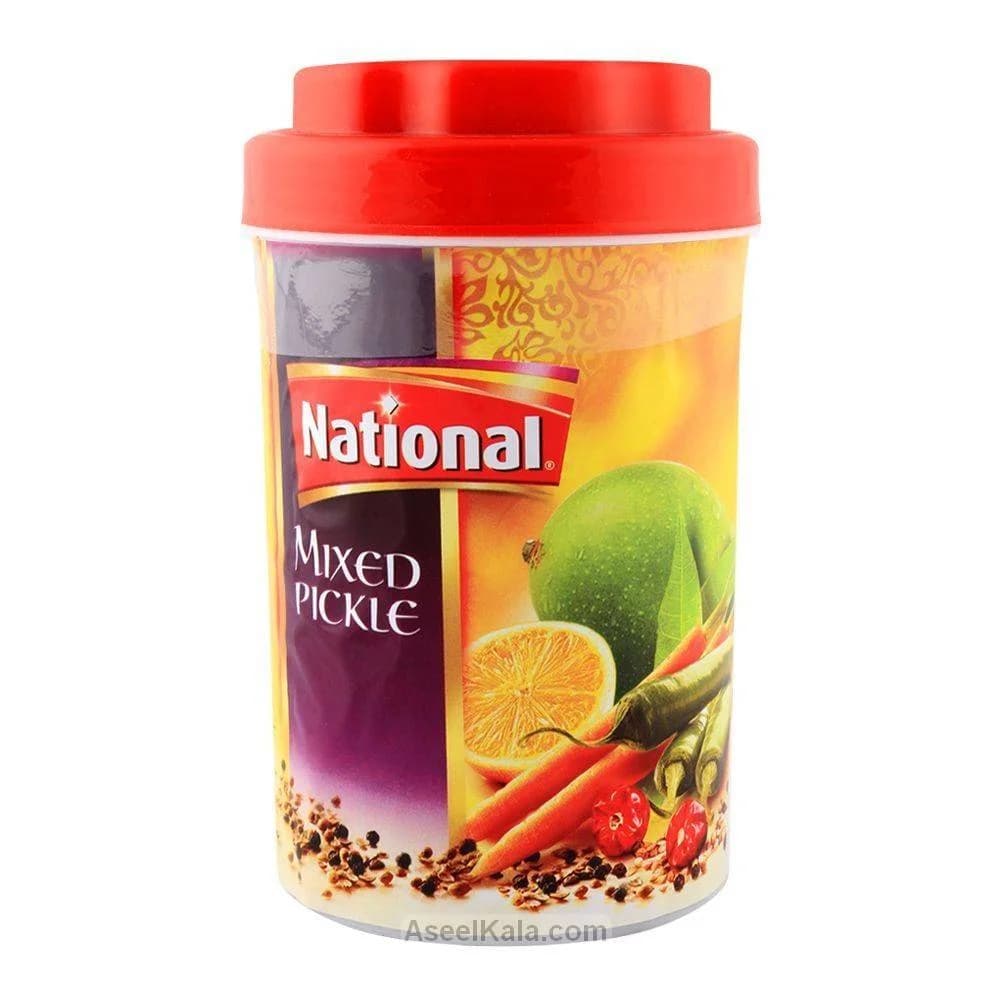 ترشی ناسیونال پاکستانی مخلوط روغنی وزن 1 کیلویی – NATIONAL