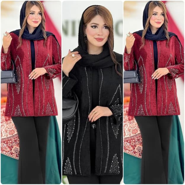 کت مجلسی چشمه – کت مخمل باکیفیت برای مجالس و مهمانی‌ها