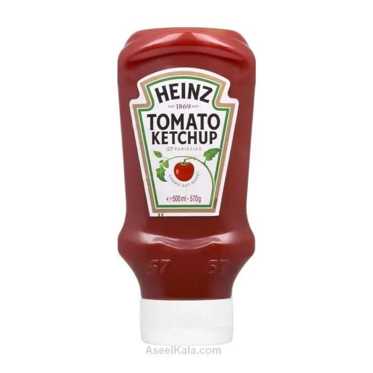 سس کچاپ گوجه فرنگی هاینز Heinz وزن 570 گرم