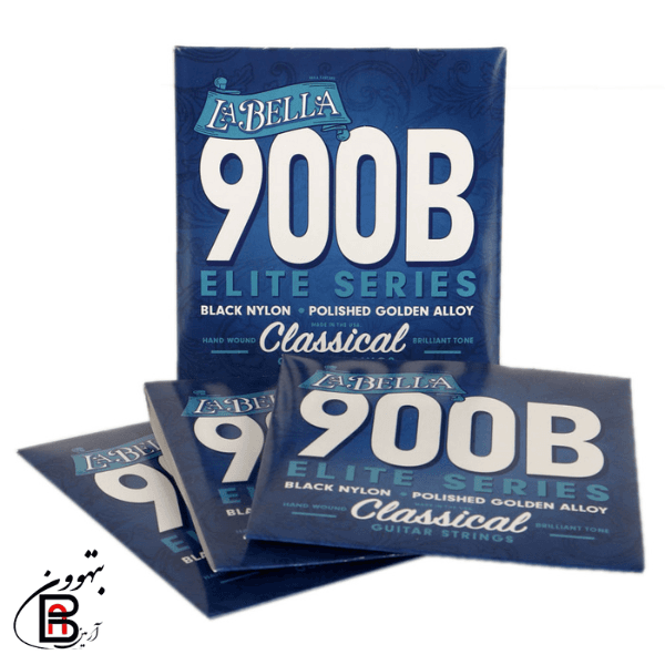 سیم گیتار کلاسیک لابلا مدل La Bella 900B طرح اصلی (غیر اورجینال) — تصویر ۴