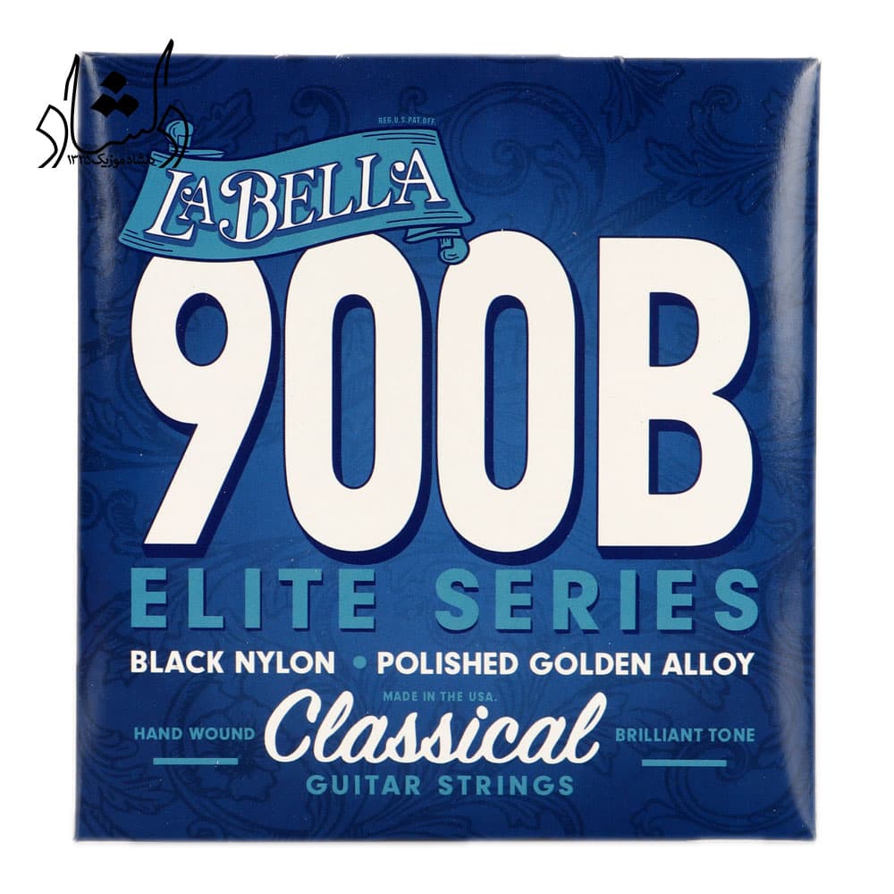 سیم گیتار کلاسیک لابلا مدل La Bella 900B طرح اصلی (غیر اورجینال) — تصویر ۵