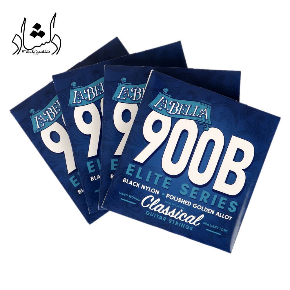 سیم گیتار کلاسیک لابلا مدل La Bella 900B طرح اصلی (غیر اورجینال) — تصویر ۷