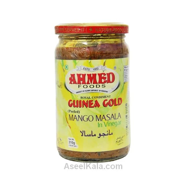 ترشی انبه احمد سرکه ای وزن 310 گرم – AHMED
