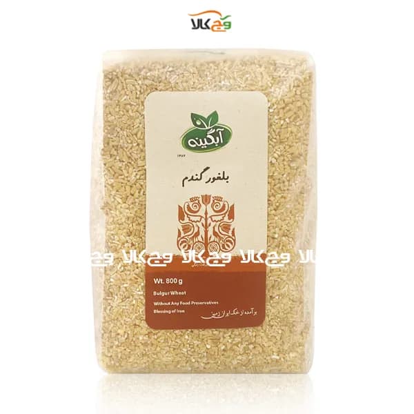 بلغور گندم ارگانیک آبگینه – 900 گرمی