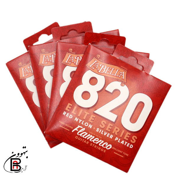 سیم گیتار فلامینکو لابلا مدل La Bella 820 — تصویر ۴